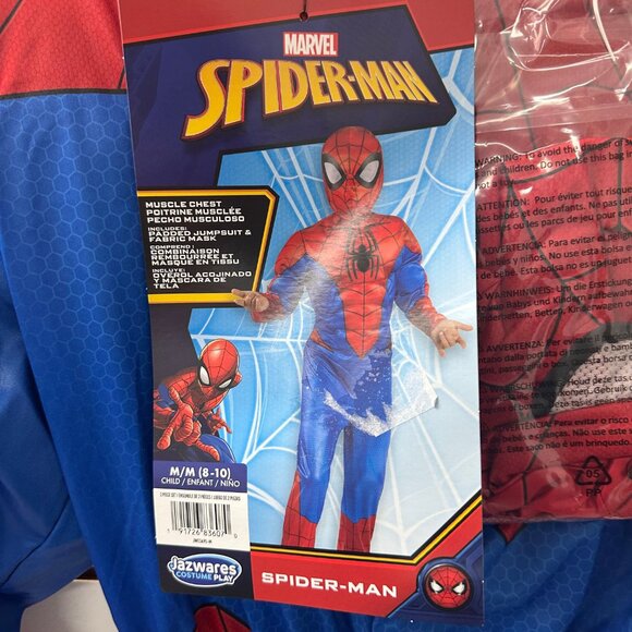 Spider-Man Costumes (Small or Medium) NWT - Picture 5 of 5